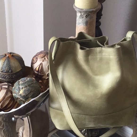 ALL LEATHER DISTRESSED BAG - Picture 2 of 2